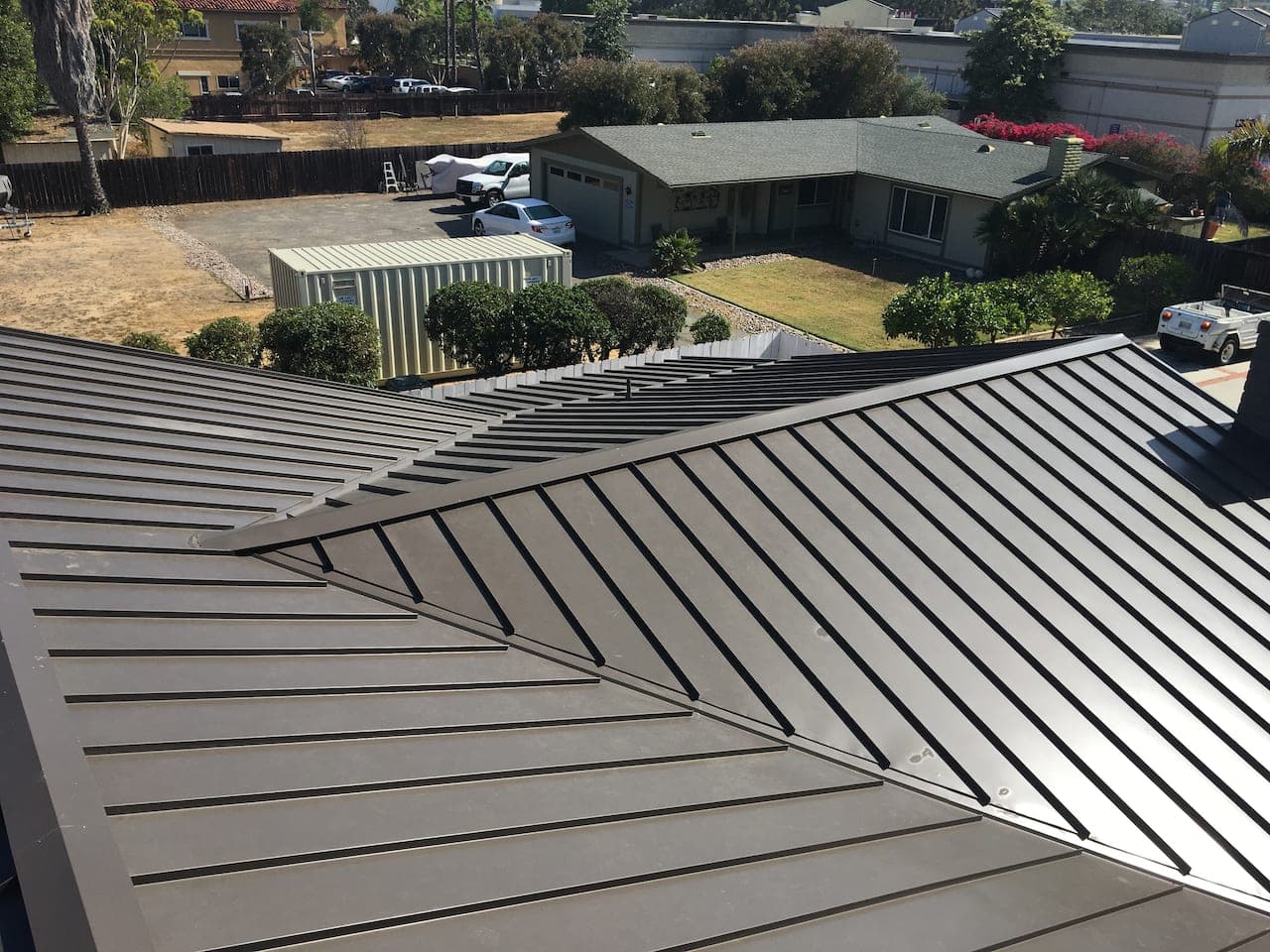 Metal roofing in Escondido