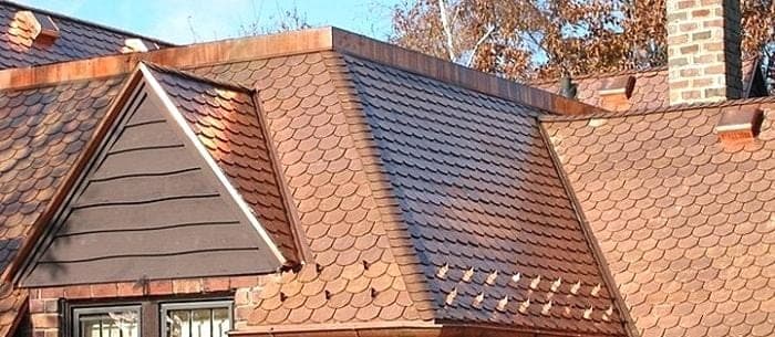 Hand-formed copper roofing detail — project 4