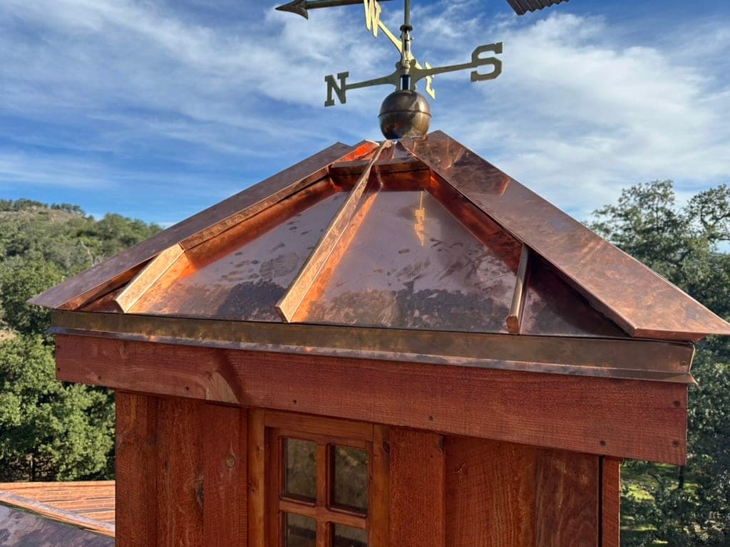 Completed metal roofing project by SW Metal Roofing — job 105