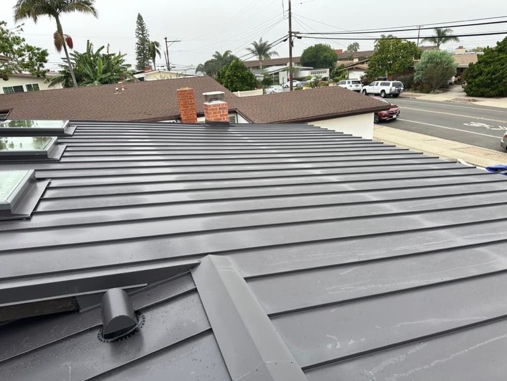 Completed metal roofing project by SW Metal Roofing — job 106