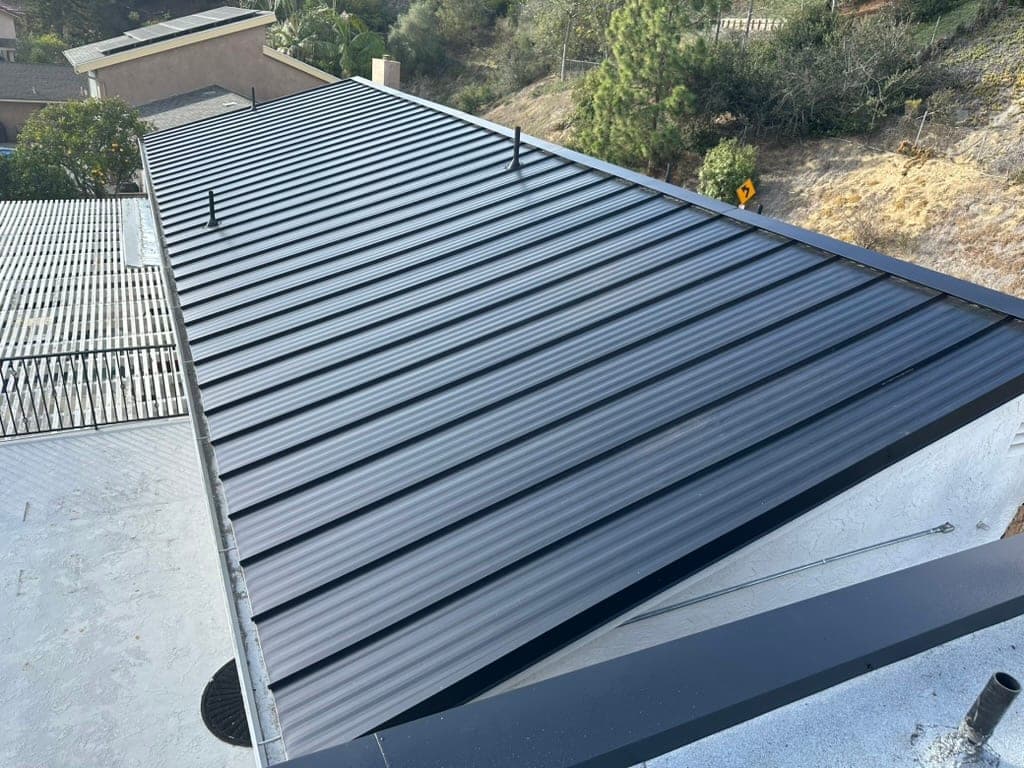 Completed metal roofing project by SW Metal Roofing — job 11