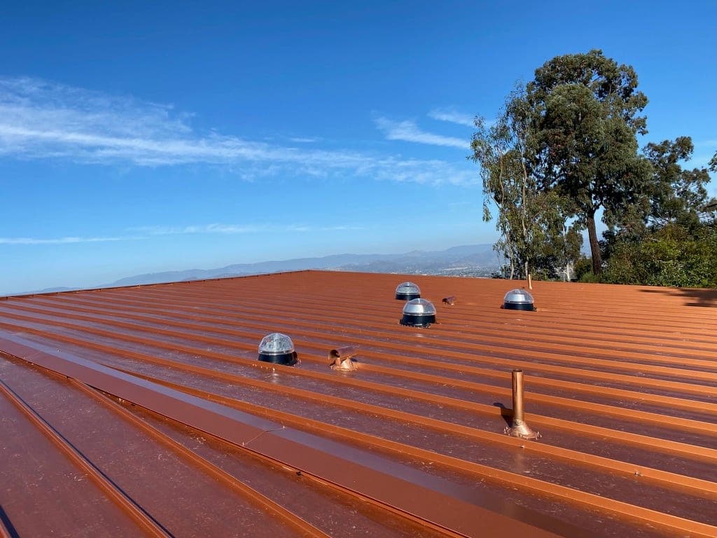 Completed metal roofing project by SW Metal Roofing — job 22