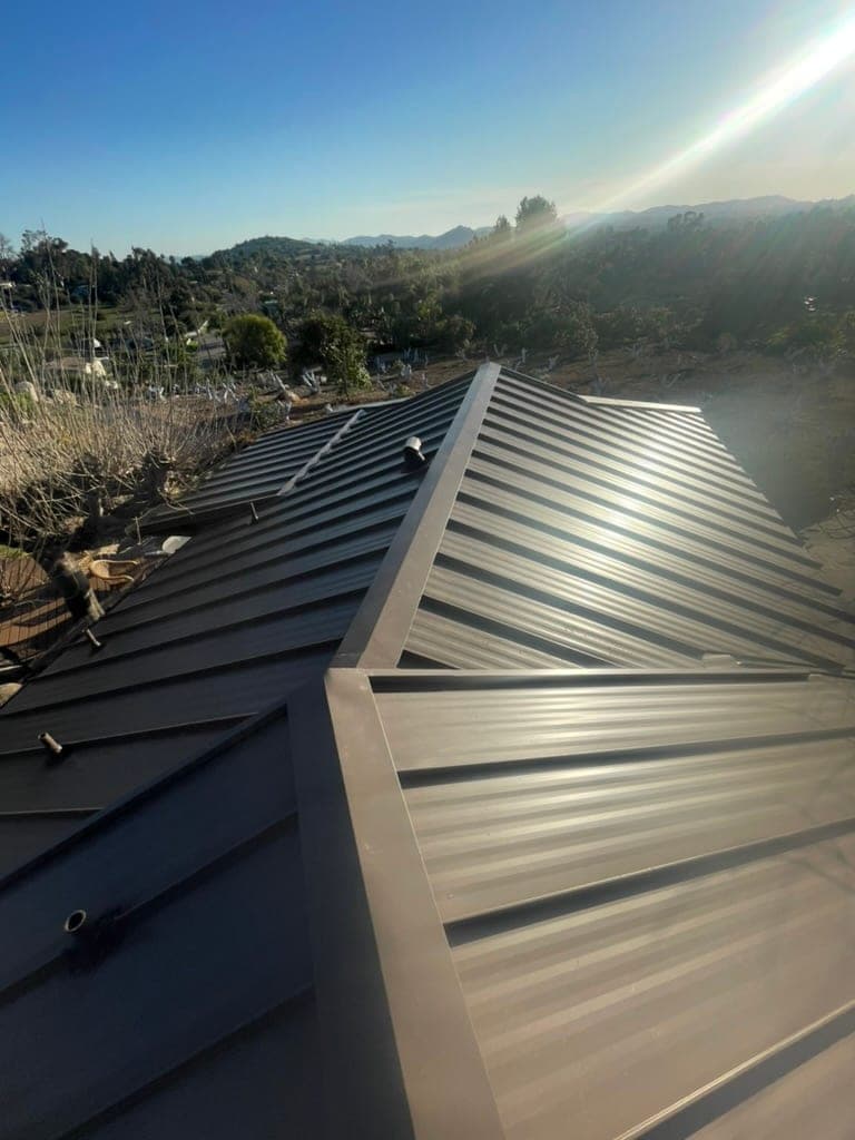 Completed metal roofing project by SW Metal Roofing — job 23