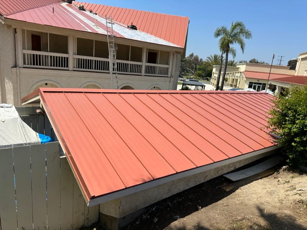 Completed metal roofing project by SW Metal Roofing — job 24