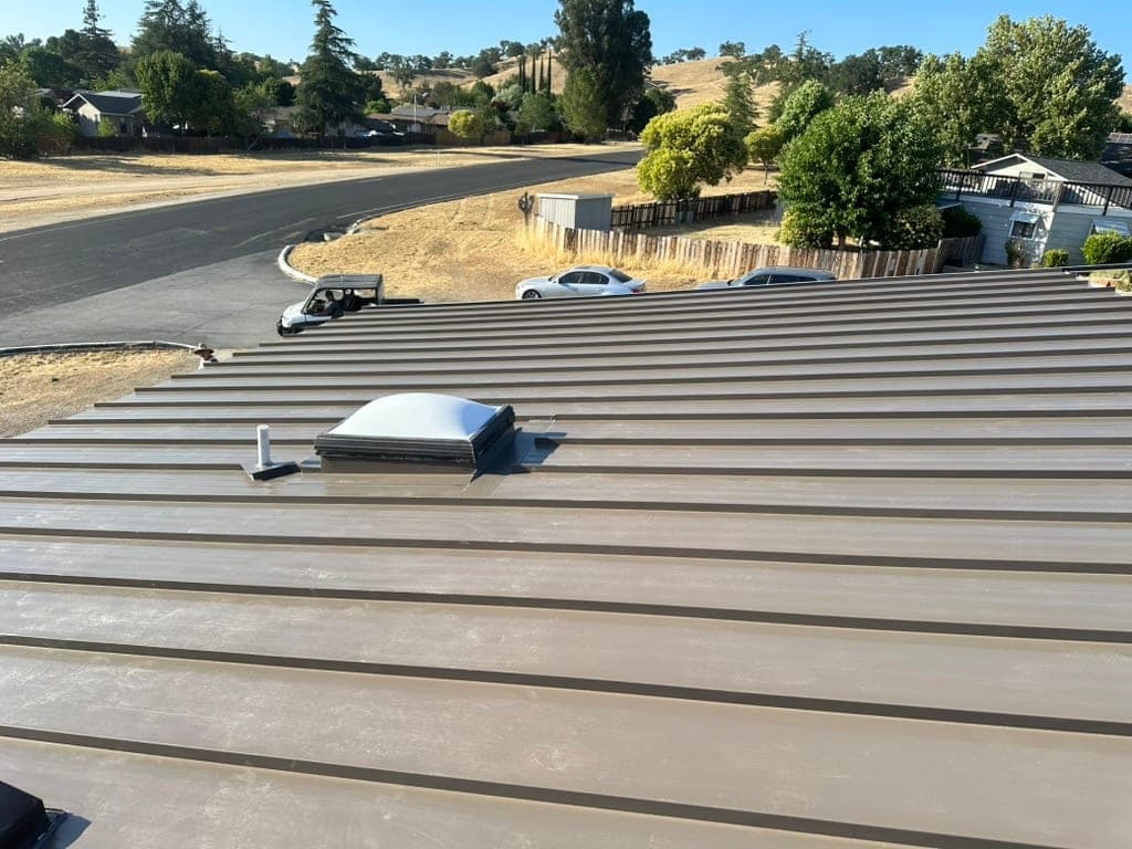 Metal roofing in Del Mar