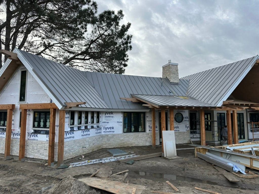 Completed metal roofing project by SW Metal Roofing — job 52