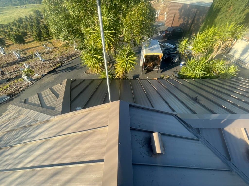 Completed metal roofing project by SW Metal Roofing — job 70
