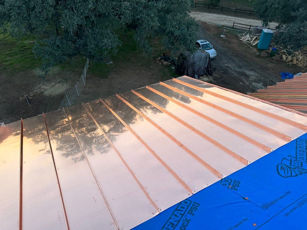 Completed metal roofing project by SW Metal Roofing — job 96
