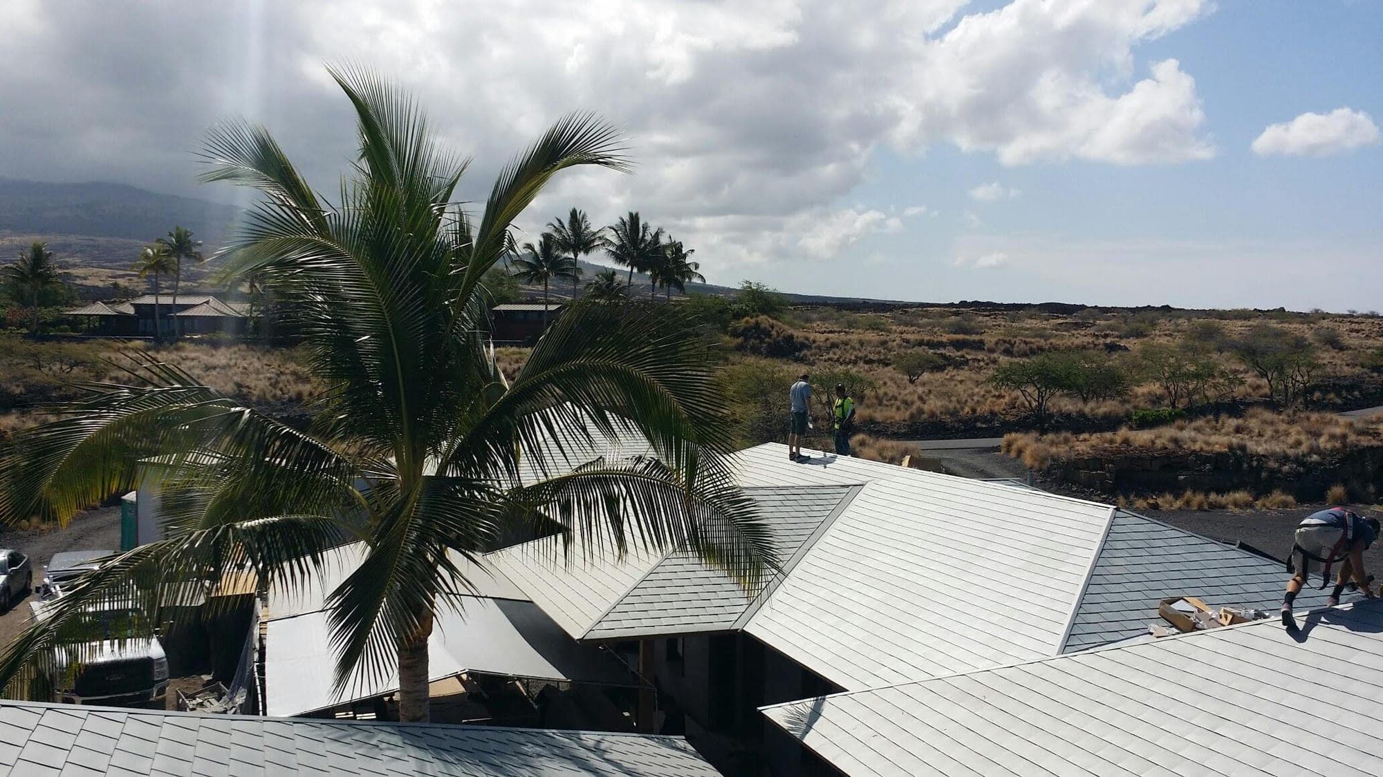 Zinc metal roofing project — 6